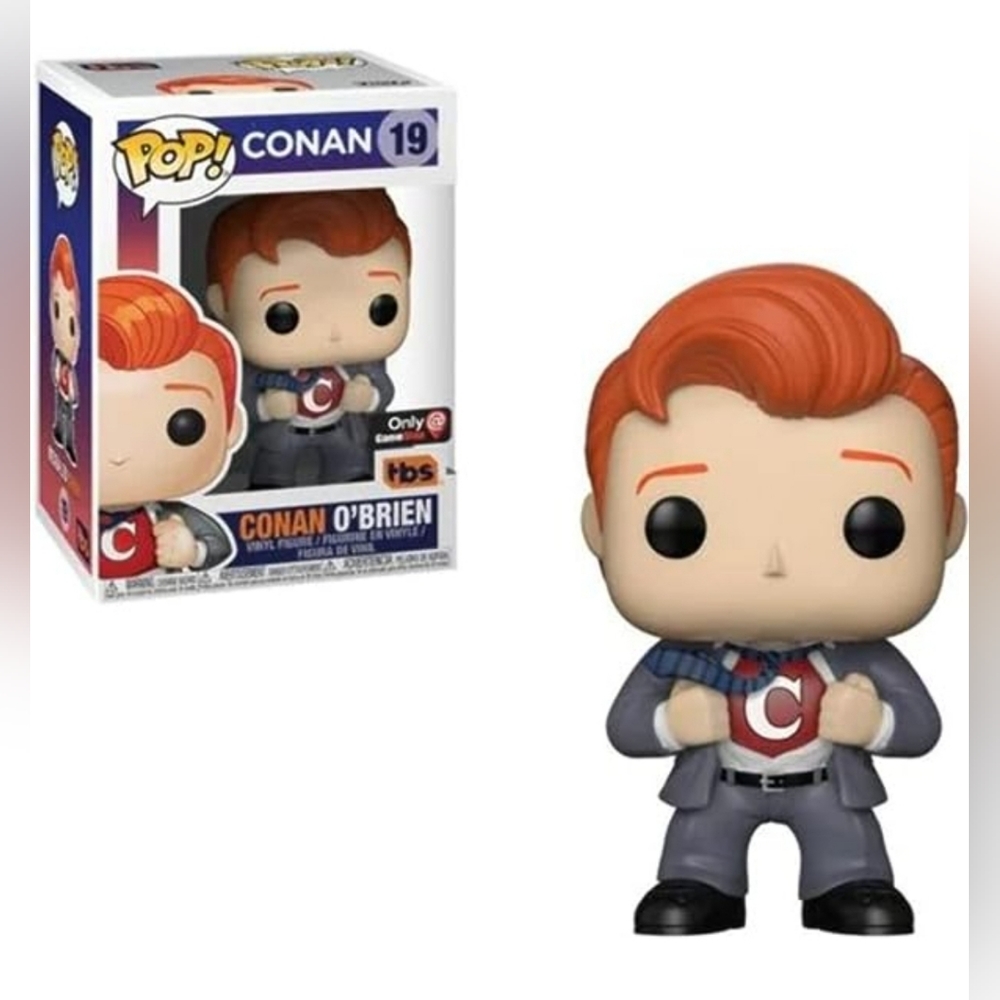 New Funko Pop! Revealed Conan O'Brian TBS Tonight show #19